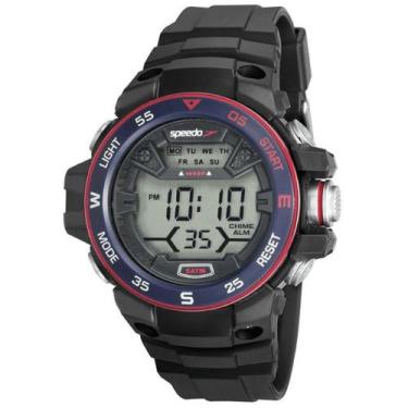 Imagem de Relogio de pulso digital masculino 81208g0evnp1 - speedo