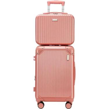 Imagem de Mala Viagem Bordo 10kg Expansiva 360 Padrão Anac+ Frasqueira - ACO, Ro