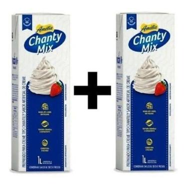 Imagem de Chantilly Chanty Mix Amélia Tradicional Caixa C/ 2 Unidades - Vigor