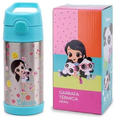 Imagem de Garrafa Termica Luluca Infantil 350ML AÇO INOX Luluquinha COR Verde - 
