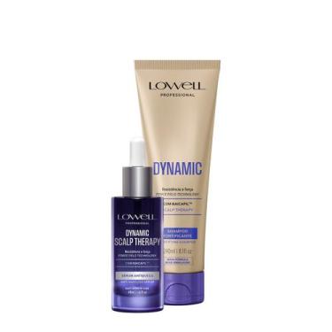 Imagem de Kit Lowell Dynamic Scalp Therapy Shampoo Sérum (2 produtos)