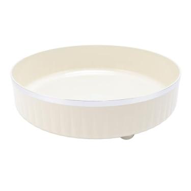 Imagem de Organizador Lazy Susan,Organizador de Condimentos Giratório de Plataforma Giratória Lazy Susan para Armazenamento de Organizaçãode Despensa de Cozinha,Rack Giratório de Especiarias