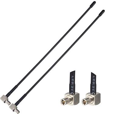 Imagem de Antena externa TS9 4G LTE 3dBi macia mini chicote para roteador MiFi celular Huawei ZTE MiFi Mobile Hotspot USB Modem Dongle Jetpack AirCard 8800L 7730L AC791L 6620L Pacote com 2