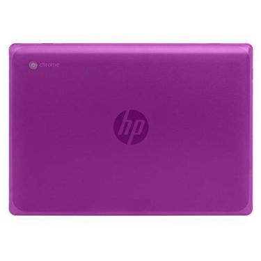 Imagem de mCover Capa para laptop HP Chromebook 11 G8EE / 11MK G9EE Series de 11,6 polegadas, roxa, encaixe, unissex