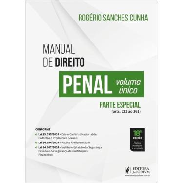 Imagem de Manual De Direito Penal - Parte Especial - Volume Único - 2025