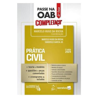 Imagem de Passe Na Oab 2ª Fase - Completaço - Prática Civil - 9ª Edição 2025
