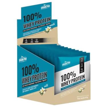 Imagem de 100% WHEY PROTEIN - WPC - WHEY PROTEIN POTE 40G SACHE SABOR BAUNILHA DISPLAY