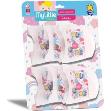 Imagem de My Little Colection Kit Fraldinhas c/ 6 Peças - Divertoys
