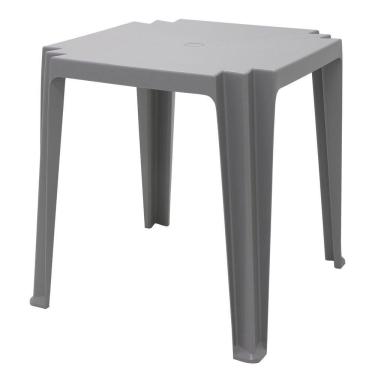 Imagem de Mesa Tramontina Tambaú Em Polipropileno Cinza Tramontina