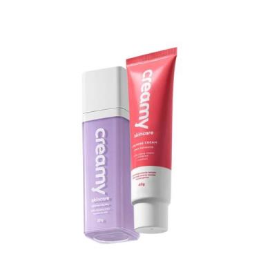 Imagem de Kit Creamy Pro-Adapaleno Calming Cream Sérum Creme Facial (2 produtos)