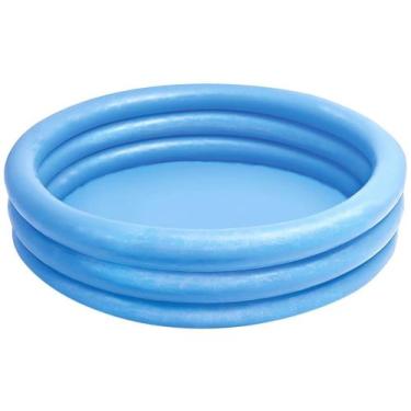 Imagem de Piscina Infantil Inflável Redonda Intex 330L - Wetset Azul Cristal