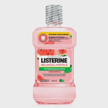 Imagem de Solução Bucal Listerine Sem Álcool Melancia e Hortelã 500ml