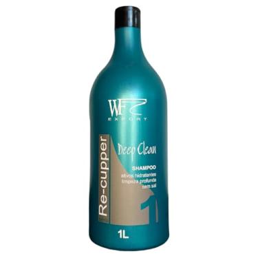 Imagem de Shampoo para Cabelos com Caspa Pontas Secas Oleosos Mistos Crescimento Capilar WF RE-CUPPER 1L