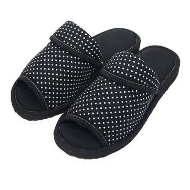 Imagem de Pantufa Feminina Chinelo Algodão Antiderrapante Maternidade - DUKAP, 3