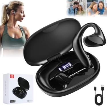 Imagem de Fones de ouvido de tradução Flegobey, fones de ouvido Flegobey, tradutor sem fio Flegobey, fones de ouvido Flegobey Openair Max Ai, fones de ouvido tradutor de 144 idiomas em tempo real (preto)