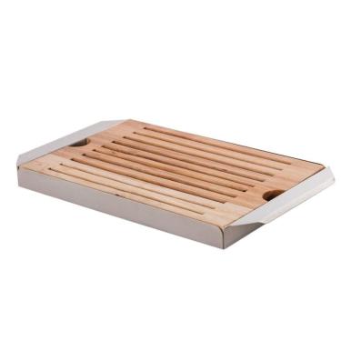 Imagem de Tábua Migalheira Bandeja De Servir Para Pães Bolos Essence