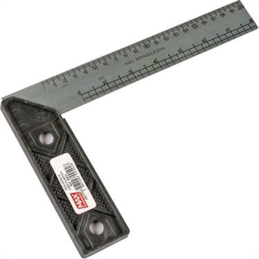 Imagem de Esquadro Cabo Pvc Max 10'' - MAX FERRAMENTAS