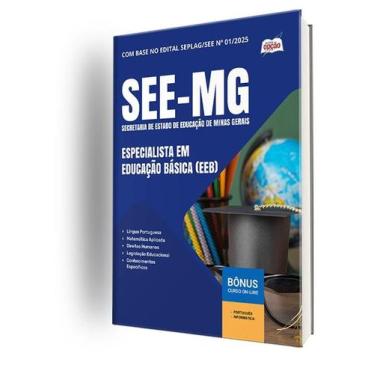 Imagem de Apostila SEE-MG - Especialista em Educação Básica (EEB) - Apostilas Op