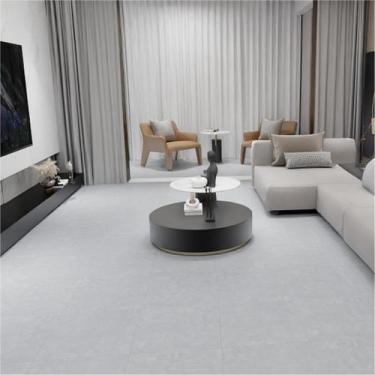 Imagem de Piso Vinilico Autocolante Placa Cimento Cinza 1 Placa 46X46 - EUROFLOO