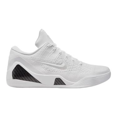 Imagem de Nike Kobe 9 IX Elite Low Tênis de basquete masculino, Branco/Branco-Branco, 39