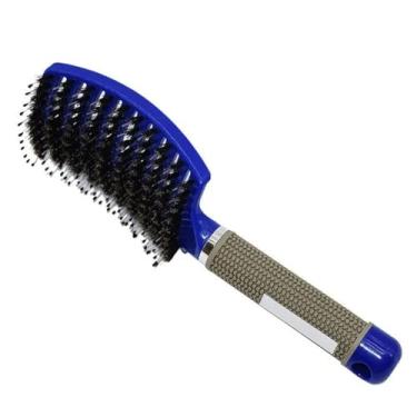 Imagem de Escova de cabelo doméstica para meninas, pente de massagem para couro cabeludo, escova de cabelo cacheado molhado para salão de cabeleireiro, ferramenta de modelagem (05)