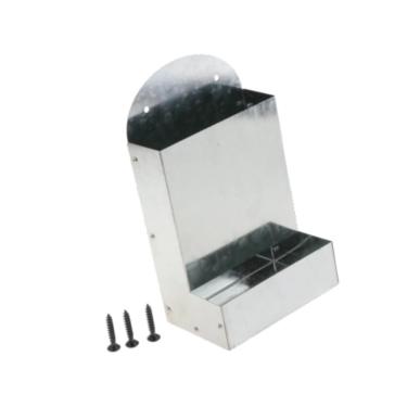 Imagem de Generic Alimentador de aves, alimentador de galinhas, comedouro resistente, fácil de instalar, dispensador de alimentos sem desperdício, pendurado para