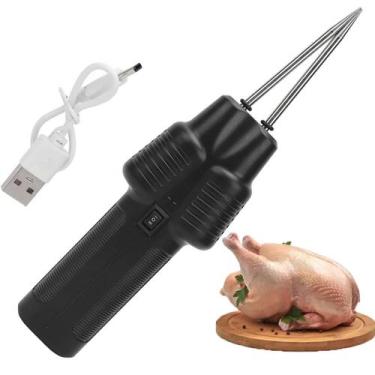 Imagem de Depenador Eletrico Galinha Frango Remove Penas Aves Peru Ganso Usb Rec