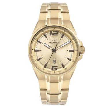 Imagem de Relógio Technos Masculino Skymaster Dourado - 2115txz/1d