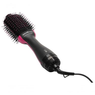 Imagem de Escova Modeladora E Secadora Britania 1200w Nanoceramic Bivolt Rosa