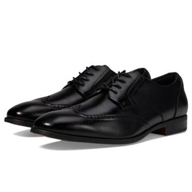 Imagem de STACY ADAMS Sapato Oxford masculino Lancaster Wingtip, Preto, 14 Wide
