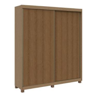 Imagem de Guarda Roupa Casal 02 Portas Deslizantes Abrolhos Rimo - Móveis Rimo, 