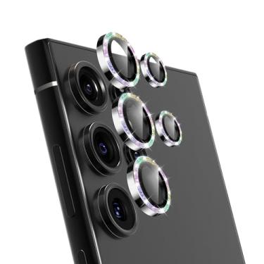 Imagem de VIPSENT Protetor de lente para câmera Samsung Galaxy S24 Ultra, protetor de lente individual, capa protetora de tela de vidro temperado Ultra HD 9H, antiarranhões, proteção contra quedas de grau
