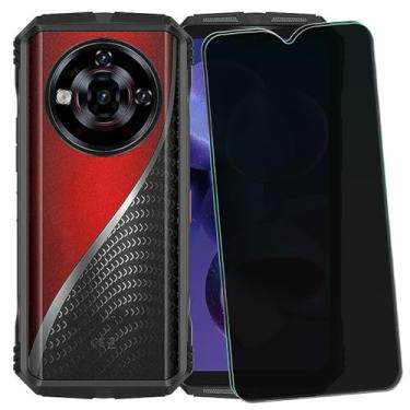 Imagem de NEOYUKL Protetor de tela de privacidade para Doogee S118 Pro [6,58 polegadas], [filme anti-espião], resistente a arranhões, fácil instalação [2 unidades]