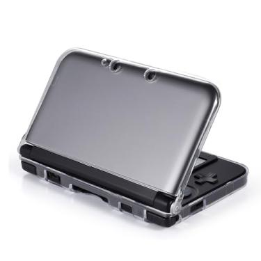 Imagem de Capa 3DS XL – Capa protetora rígida transparente transparente para Nintendo 3DS XL LL – [ de dobradiça modificado]