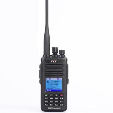 Imagem de HESENATE Rádio Digital Tyt Md-Uv390 Dual Band Vhf Uhf Dmr À Prova D'Água E Poeira Ip67 Walkie Talkie