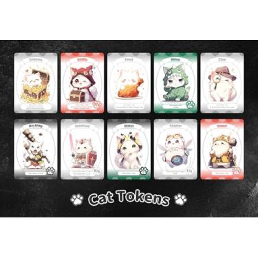 Imagem de Proxy Cards for Magic The Gathering, Alternative Custom Art DIY Cards, Cat, Foil