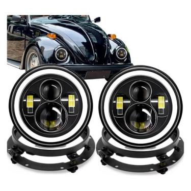 Imagem de Par Farol Led Delivery 8-150 Constelation Fusca Kombi 7 Pole - STORE A