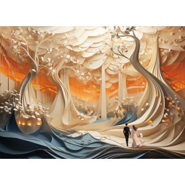 Imagem de HUADADA Quebra-cabeças para adultos 1000 peças, sala de concertos com pôster interloque perfeitamente letra na parte de trás sem poeira, decoração de casa, brinquedo de presente de festa de