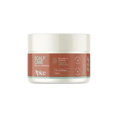 Imagem de Máscara Hidratante Scalp Care 300g Apice com Óleos de Babaçu e Menta -