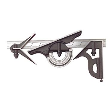 Imagem de 435-12-4R 12" Combination Set with Square, Center and Reversible Protractor Head and Blade