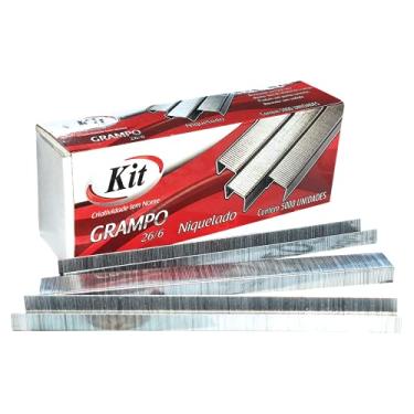Imagem de Grampo KIT niquelado 26/6 c/5000.