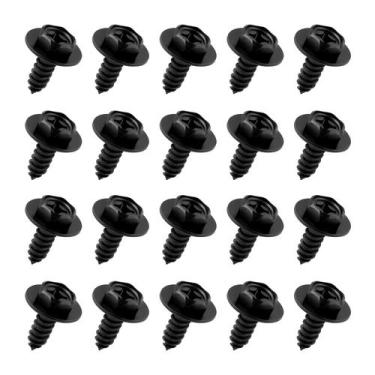 Imagem de Retentores Fender Bolts, 20 unidades para Scion Toyota Lexus Black - S