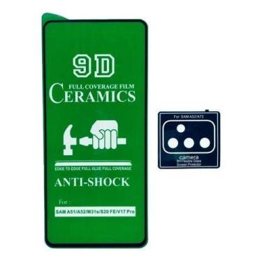 Imagem de Película 9D Cerâmica Dupla-Camada Samsung Galaxy A52 5G + Película Câm