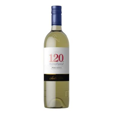 Imagem de Vinho Chileno SANTA RITA 120 Pinot Grigio, Meio Seco, Branco