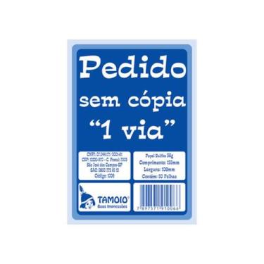 Imagem de Bloco de Pedido Tamoio 1/36 - 50 Folhas 20 Blocos