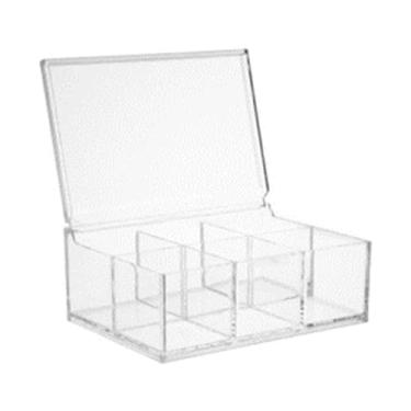 Imagem de Caixa Organizadora Retangular em Acrílico Kenya