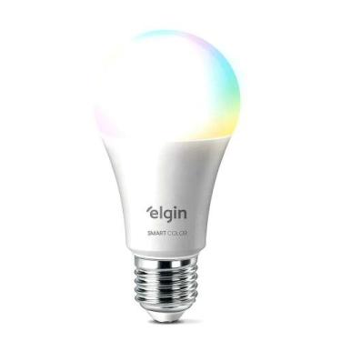 Imagem de Lâmpada Led 15w Rgb Inteligente Wifi Smart Color - Elgin 110V/220V