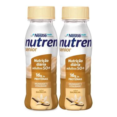 Imagem de Kit 2 Nutren Senior Complemento Alimentar Baunilha 200ml