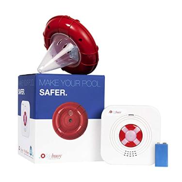 Imagem de Sistema de alarme de piscina Lifebuoy – Sensor de movimento de piscina – Alarme de piscina inteligente que é controlado por aplicação. Potente blare de sirenes na piscina e em ambientes internos