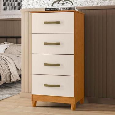 Imagem de Comoda albatroz mobi cinamomo/off white